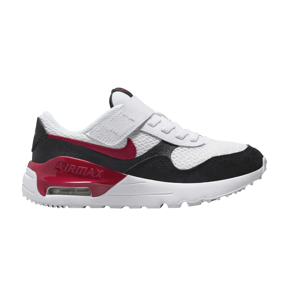Krossovki-Nike-Air-Max-SYSTM-PS-White-Black-Gym-Red