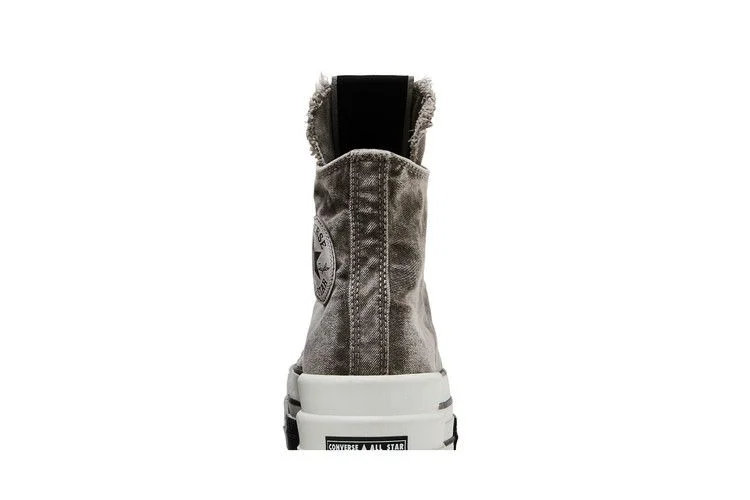 Rick Owens x Converse DRKSHDW DBL DRKSTAR Chuck 70 High 'Washed Canvas Pack - Concrete'