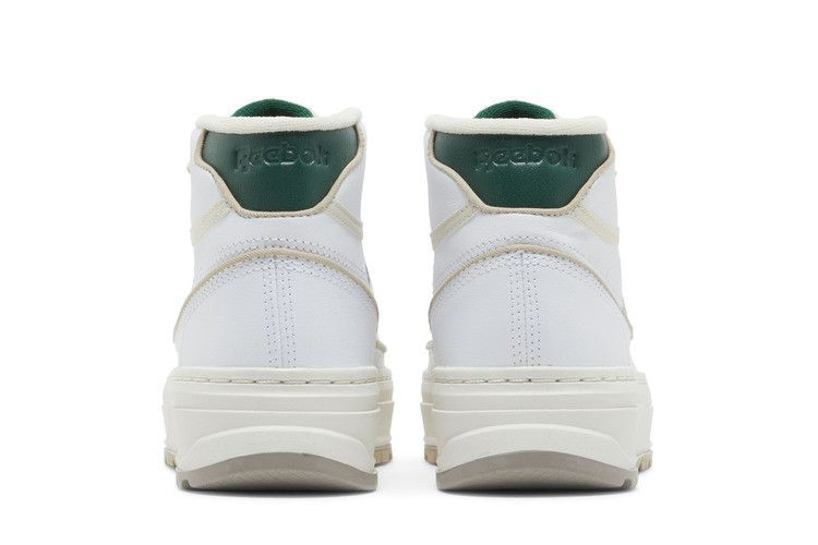 Кроссовки Reebok Wmns Club C Geo Mid 'White Dark Green'