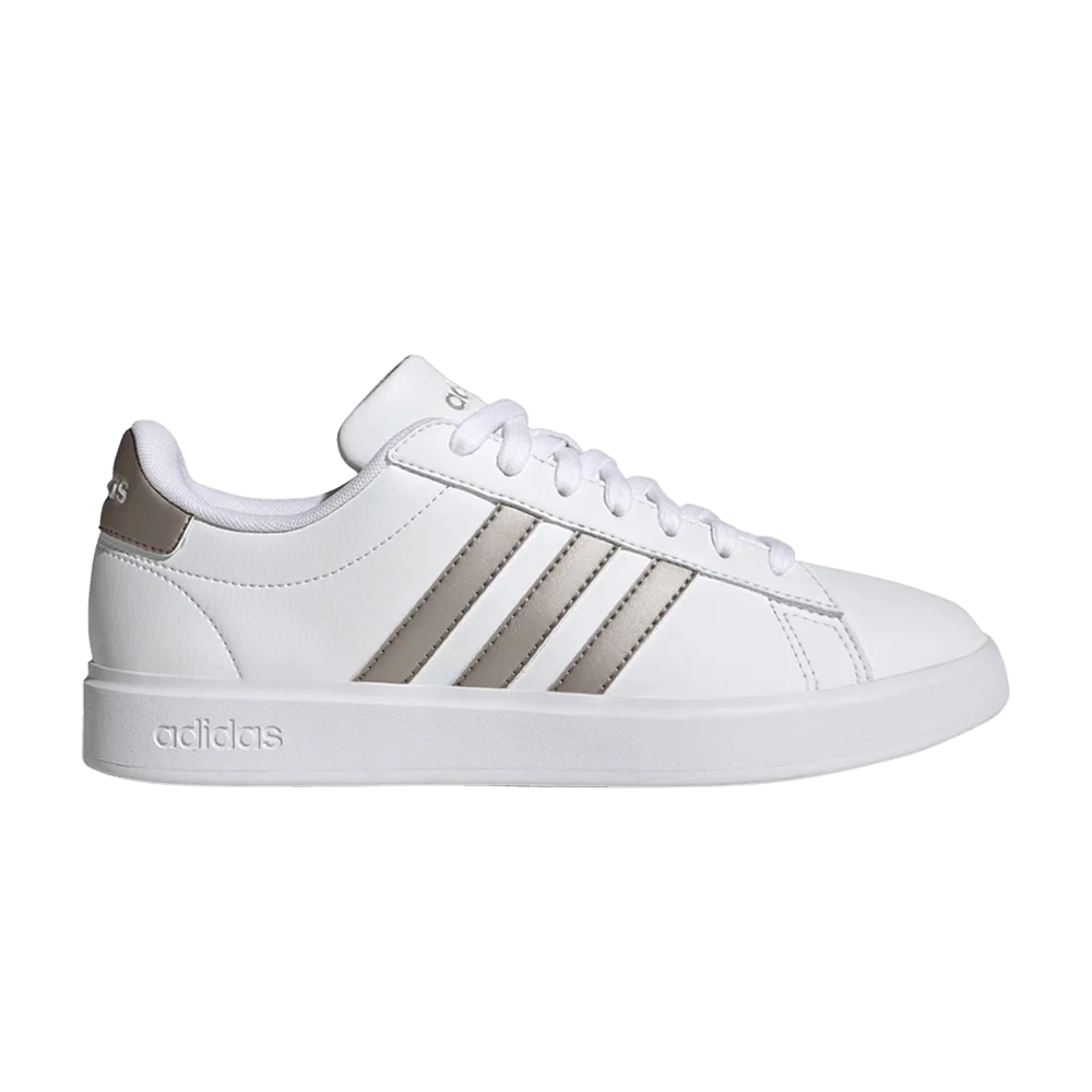 Krossovki-Adidas-Wmns-Grand-Court-Cloudfoam-White-Platinum-Metallic