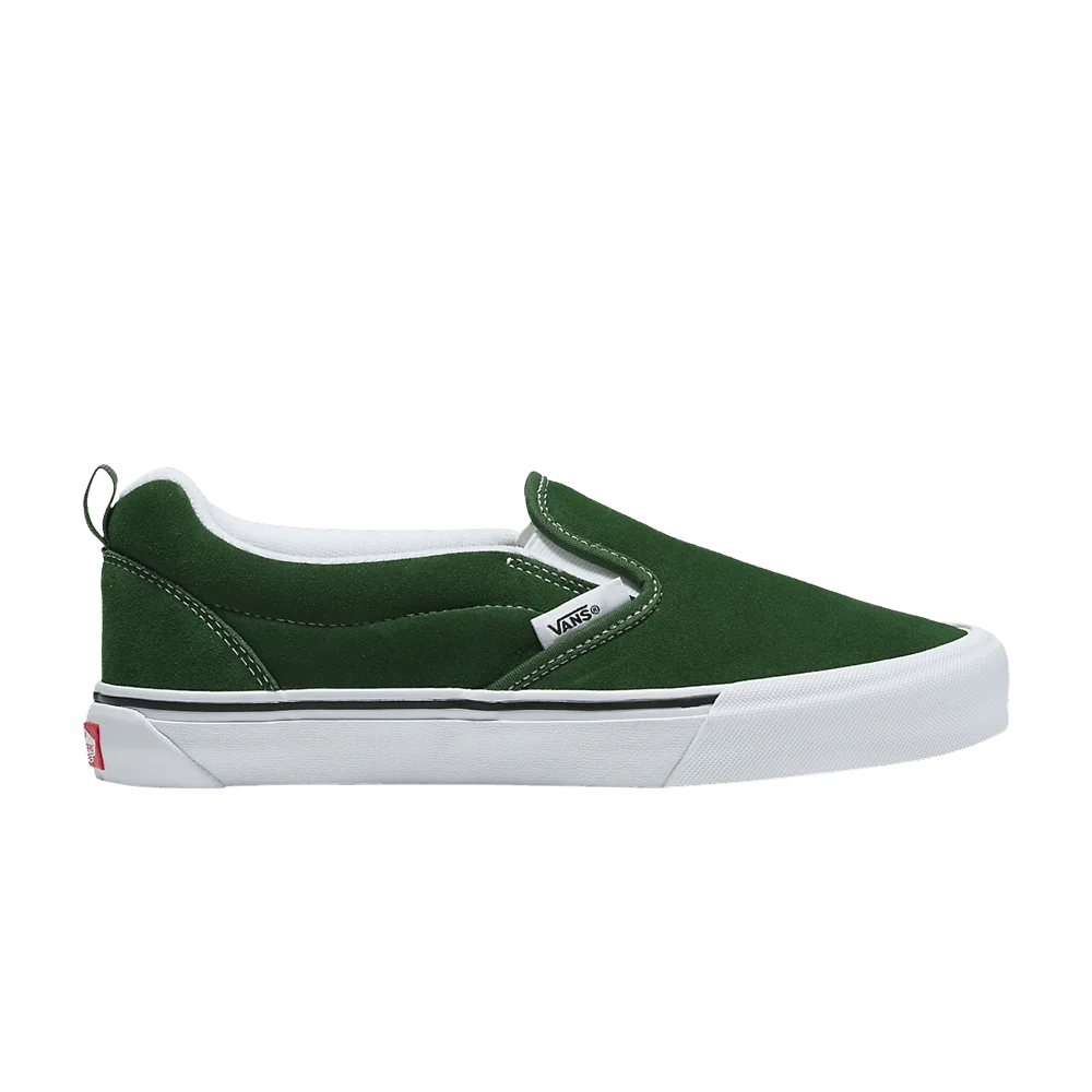 Krossovki-Vans-Knu-Slip-On-Green-True-White