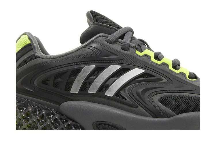 Кроссовки adidas 4D Krazed 'Black Solar Yellow'