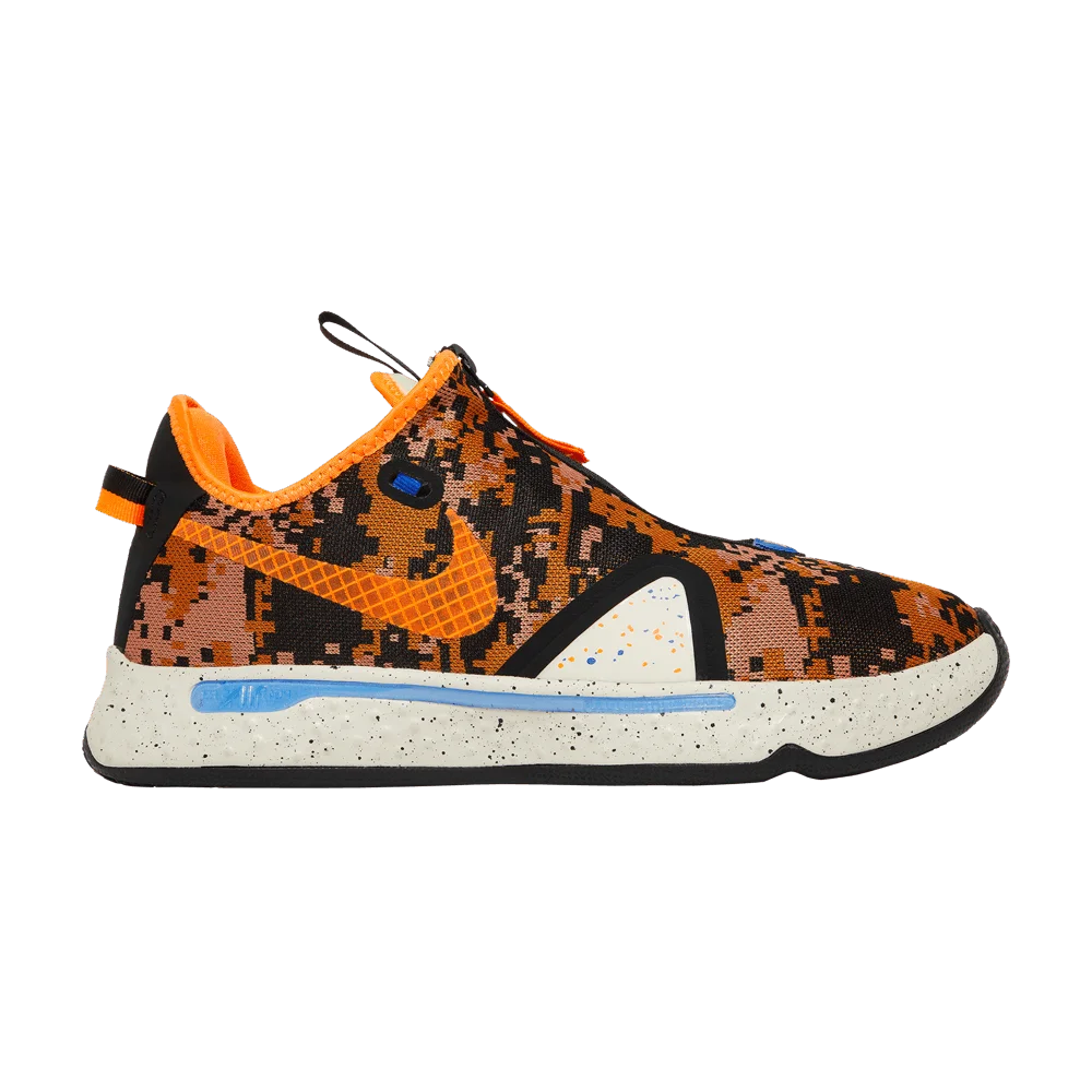Кроссовки Nike PG 4 EP 'Digi Camo - Total Orange'