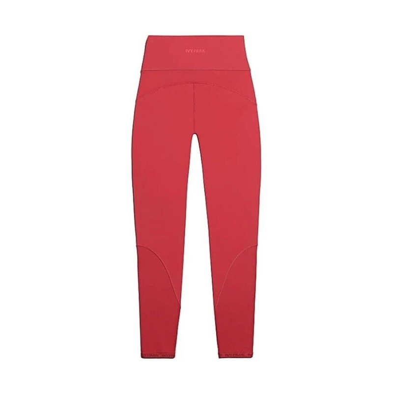 Тайтсы adidas Ivy Park Rib Panel Tights Real Coral