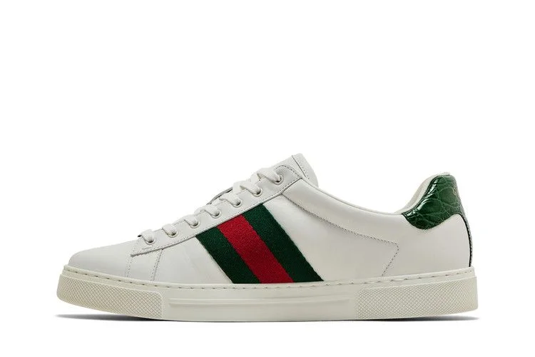 Кроссовки Gucci Ace 'White Green Red'