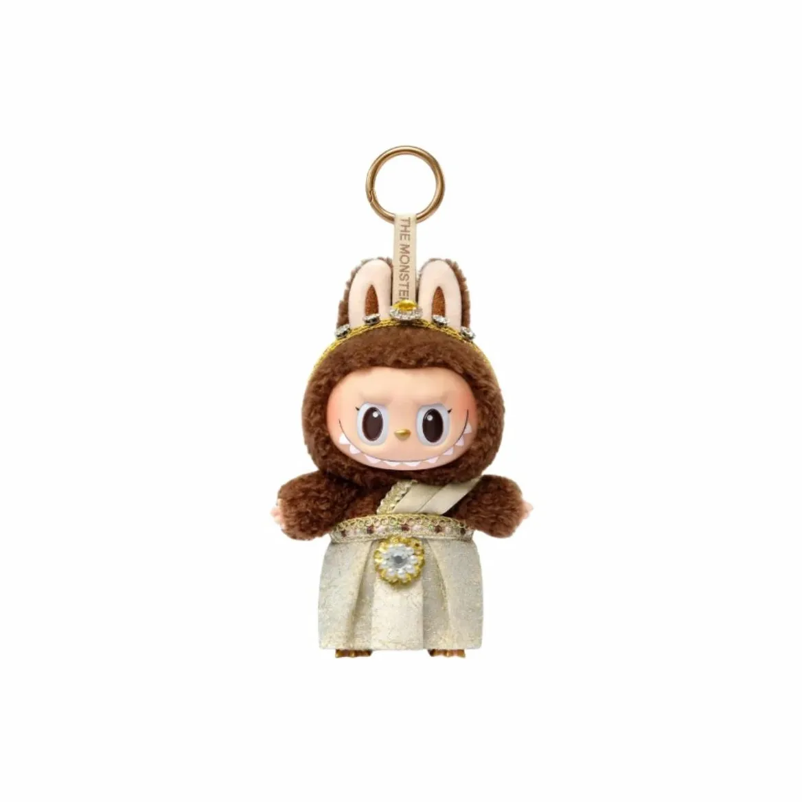 Виниловая фигурка-брелок Pop Mart Labubu The Monsters Good Luck to You Vinyl Plush Hanging Card Vinyl Plush