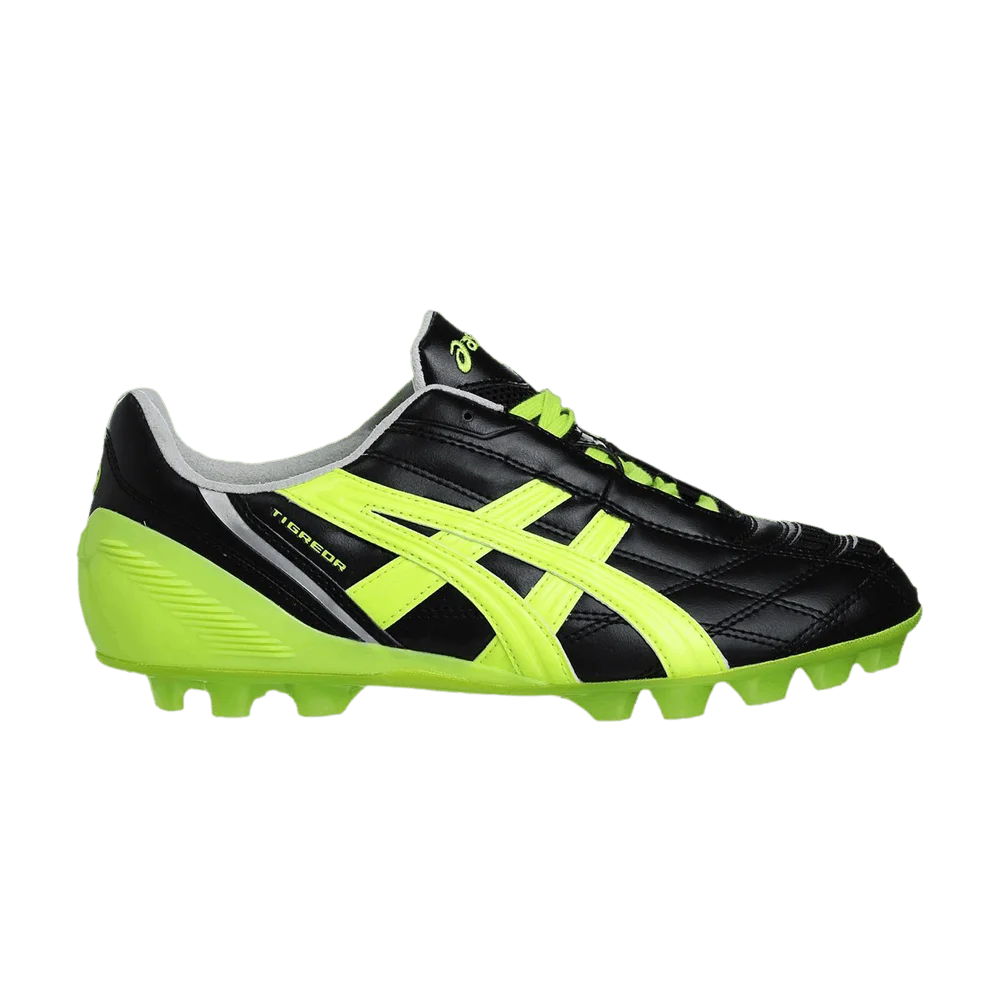 Кроссовки Asics Tigreor IT 'Black Neon Silver'