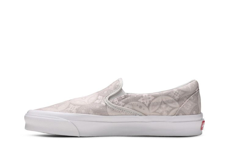Кроссовки Vans Kith x Vault OG Classic Slip-On LX 'Gray Tile'