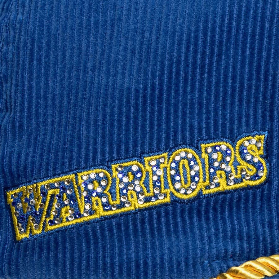 Бейсболка Mitchell & Ness x DANNIJO Royal Golden State Warriors Snapback Hat