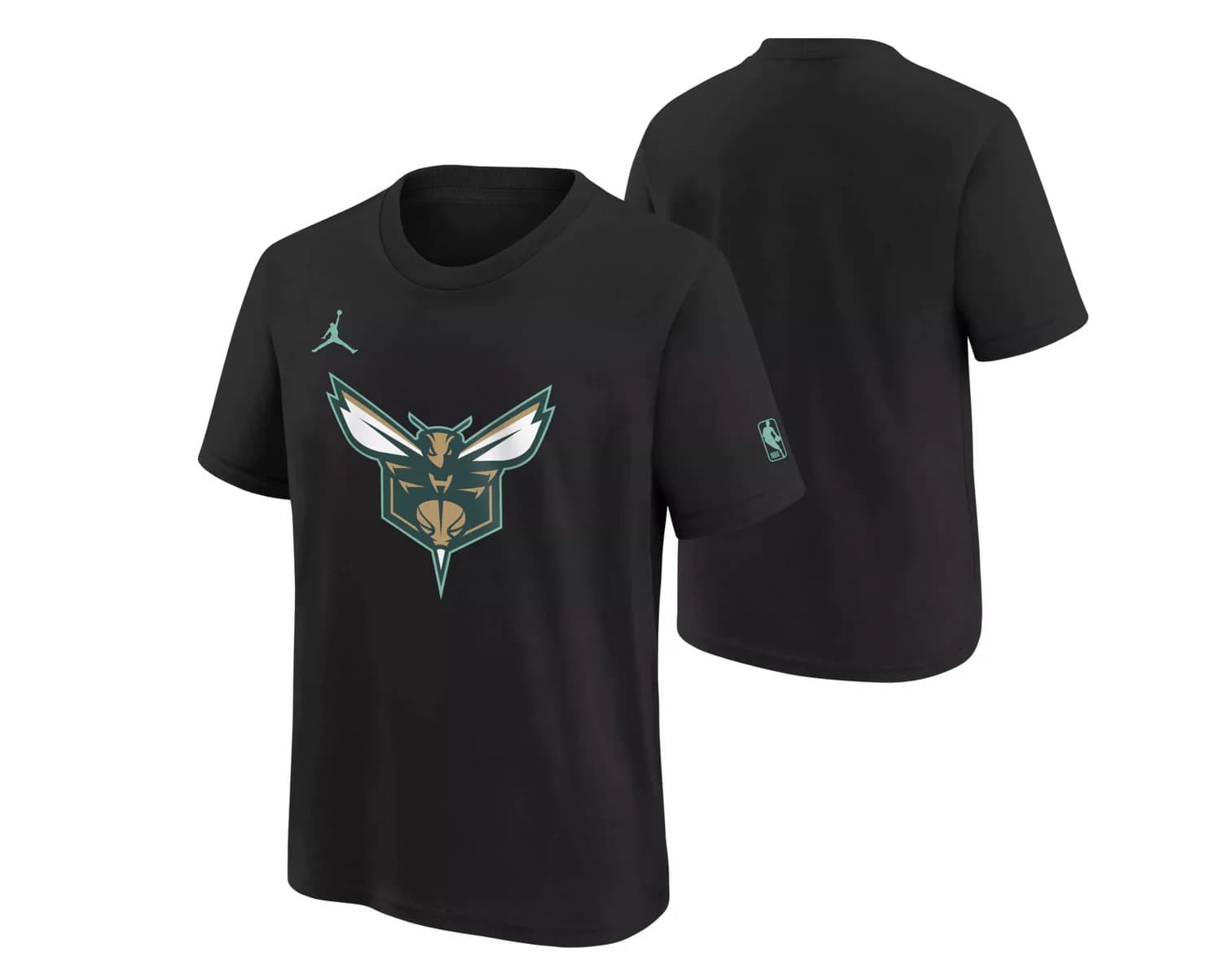 Баскетбольная футболка Charlotte Hornets 2024 City Edition Essential Logo Youth NBA T-Shirt