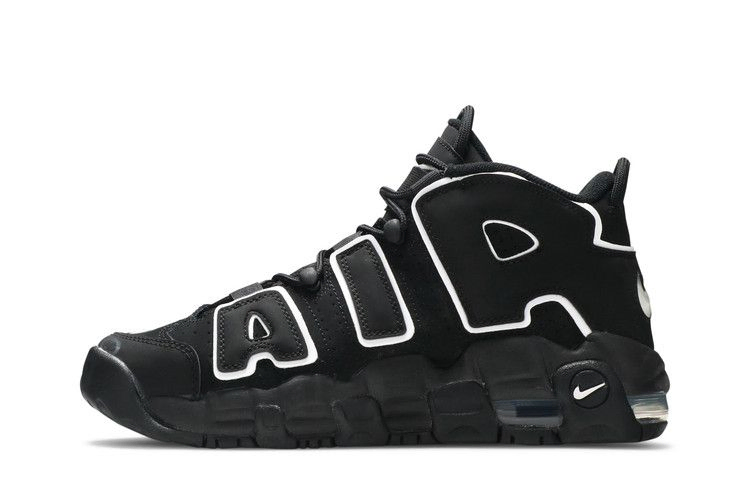 Кроссовки Nike Air More Uptempo GS 'Black' 2020