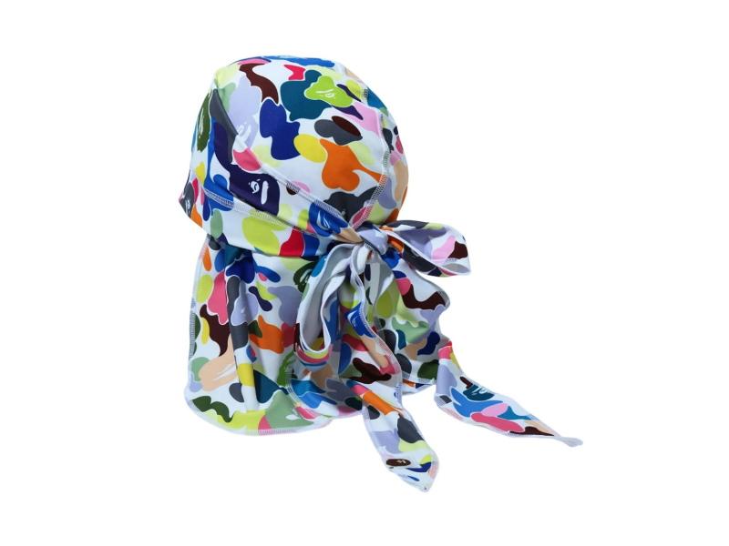 Дюраг BAPE A Bathing Ape Multi Camo Du-Rag White