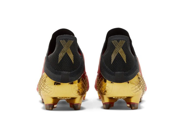 Кроссовки adidas X Speedflow+ FG 'Vivid Red Gold Metallic'