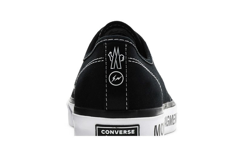 Кроссовки Fragment Design x Moncler x Converse Jack Purcell 'Black'
