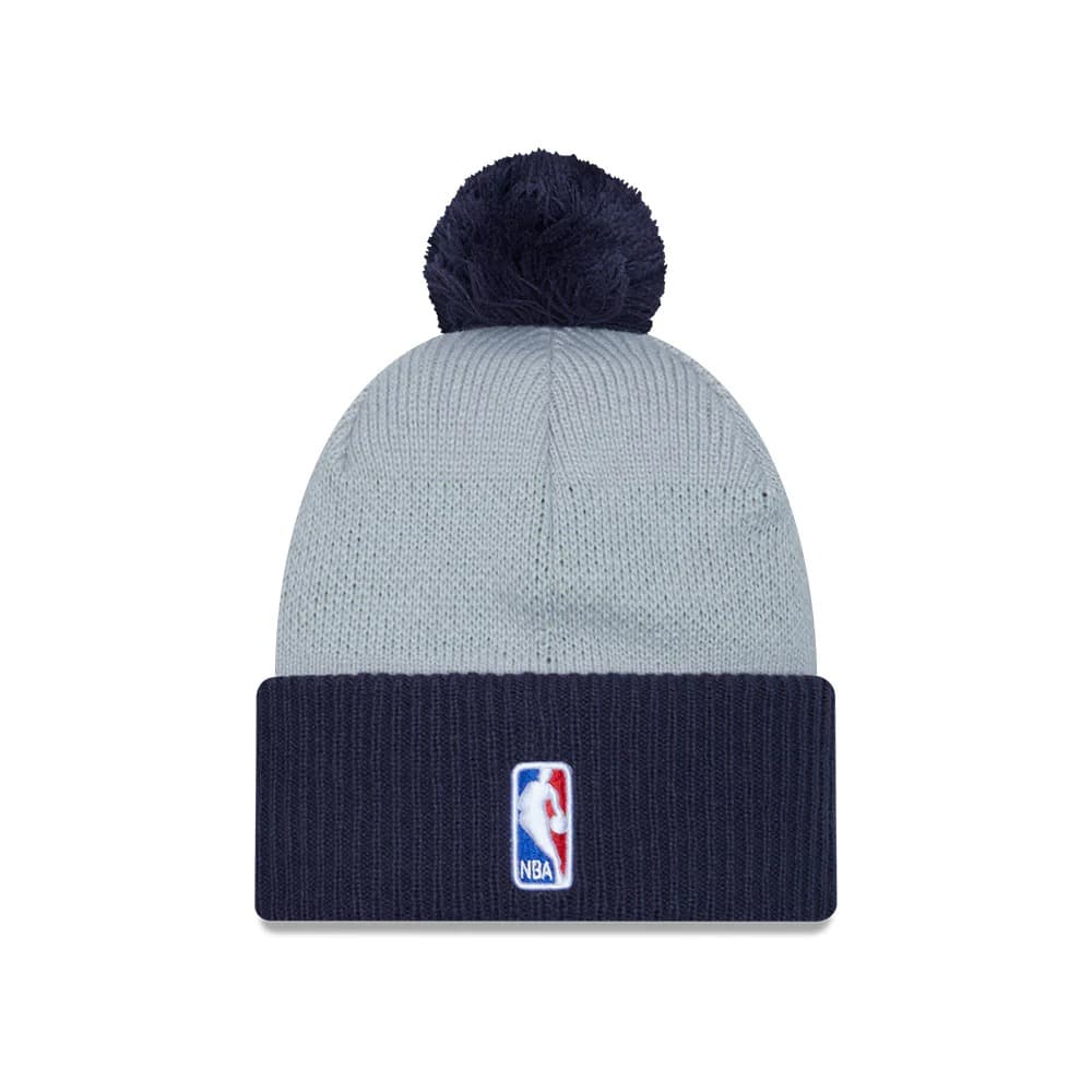 Шапка New Era Minnesota Timberwolves 2024 Tip Off Pom Knit NBA Beanie
