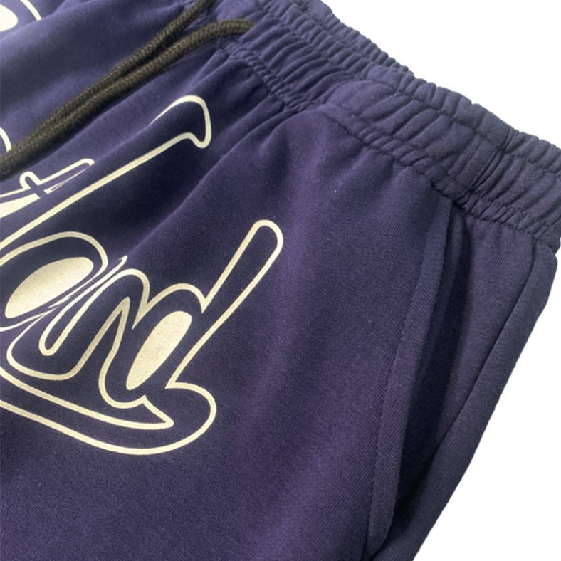 Спортивные брюки 2021 Ghostland Hip-hop Style Sweatpants Navy/Coral