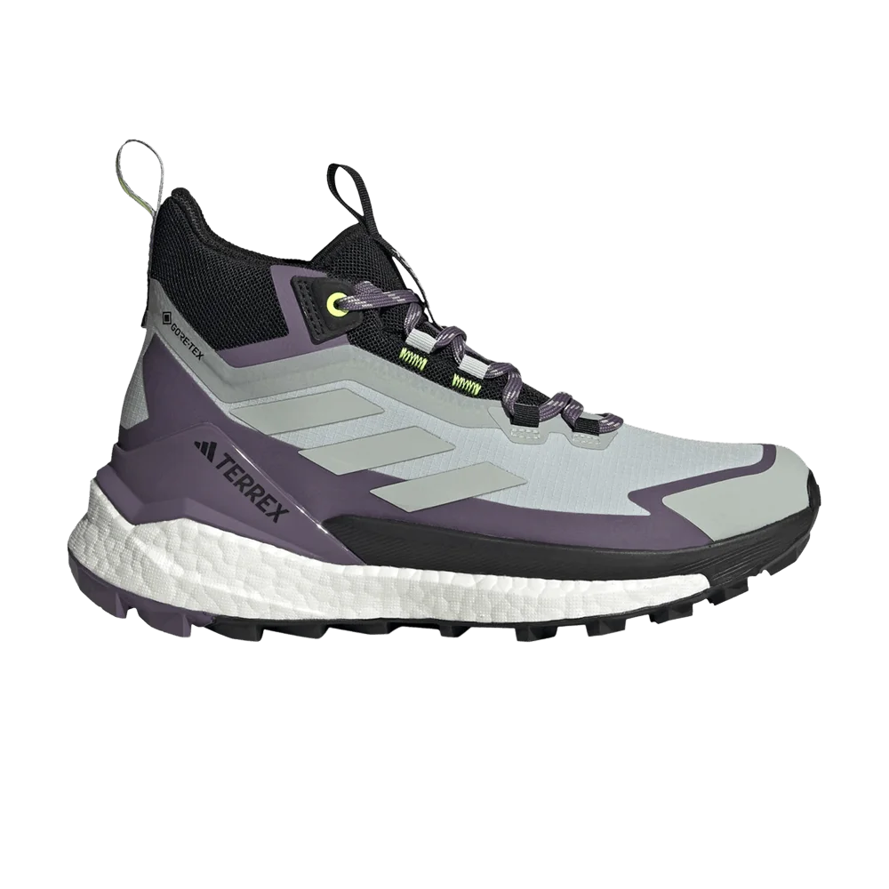 Кроссовки Adidas Wmns Terrex Free Hiker 2 GORE-TEX 'Wonder Silver Lucid Lemon'