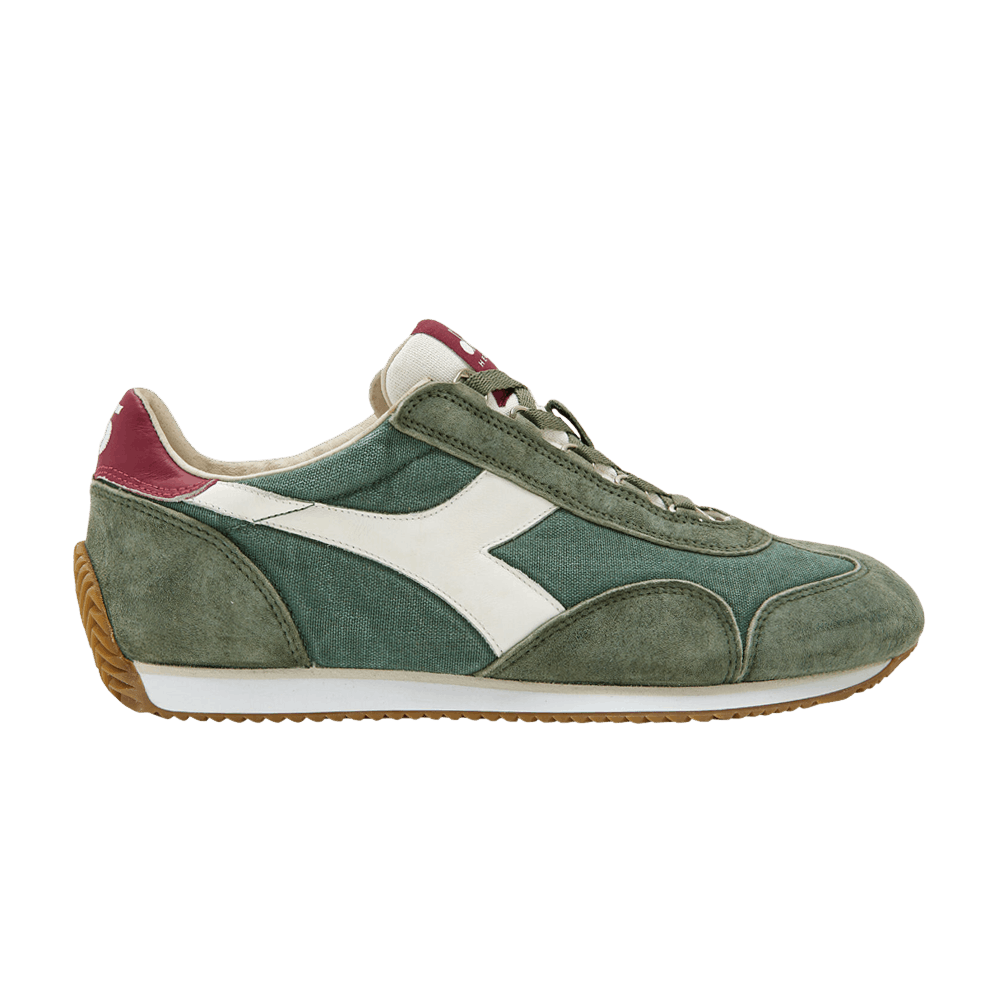 Кроссовки Diadora Equipe H Canvas Stone Wash 'Green Laurel Wreath'