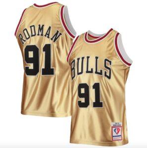 1997-98-Chicago-Bulls-91-Dennis-Rodman-75th-Anniversary-Hardwood-Classics-Gold-Jersey-1-297x300