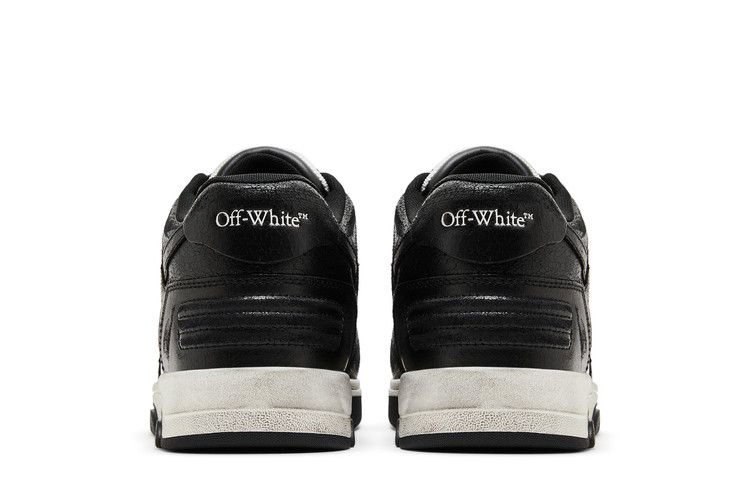 Кроссовки Off-White Out of Office 'Black White Distressed'
