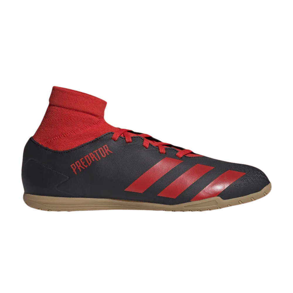Кроссовки Adidas Predator 20.4 IN 'Black Active Red'