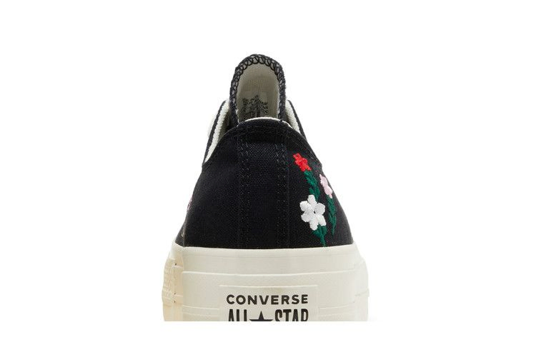 Converse Wmns Chuck Taylor All Star Lift Platform Low 'Floral Embroidery'