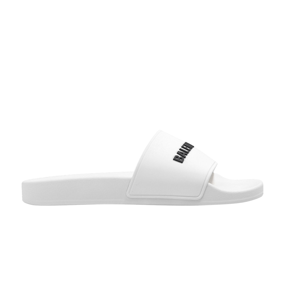 Кроссовки Balenciaga Wmns Pool Slides 'Eggshell'