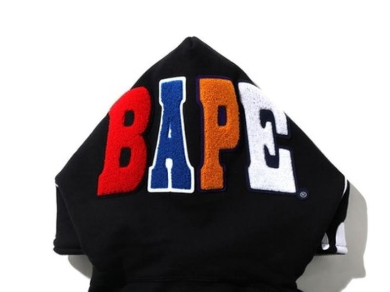 Худи BAPE 2nd Ape Full Zip Hoodie (SS21) Black