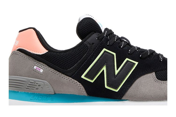 Кроссовки New Balance 574 'Black Paradise Pink'