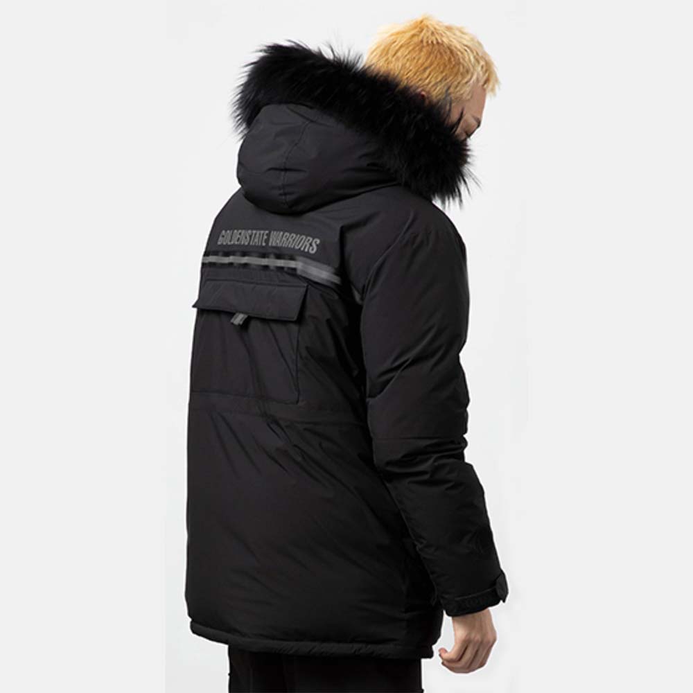 Пуховик 2020 Golden State Warriors Down Jacket Mens