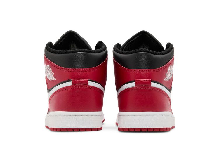 Кроссовки Air Jordan 1 Mid 'Gym Red Black White'