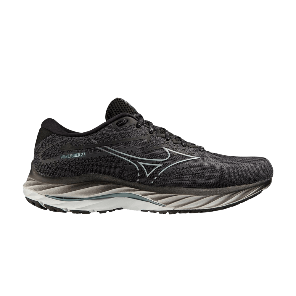 Кроссовки Mizuno Wave Rider 27 2E Wide 'Ebony Illusion Blue'