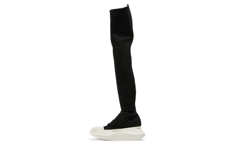 Кроссовки Rick Owens Wmns EDFU DRKSHDW Abstract Stocking 'Black Milk'