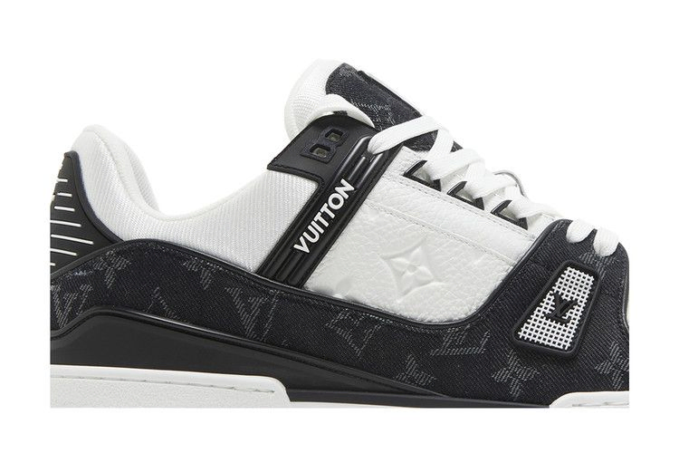 Кроссовки Louis Vuitton Trainer 'Denim Noir'