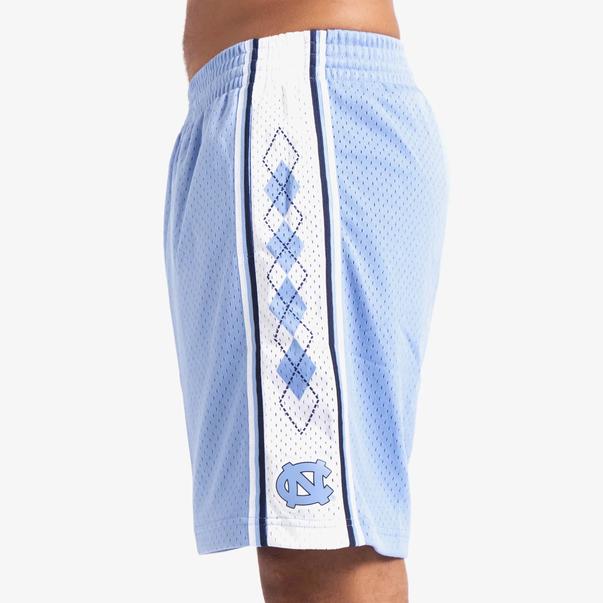 Спортивные шорты Mitchell & Ness North Carolina Tar Heels 2008-09 Hardwood Classics Throwback Swingman NCAA Shorts