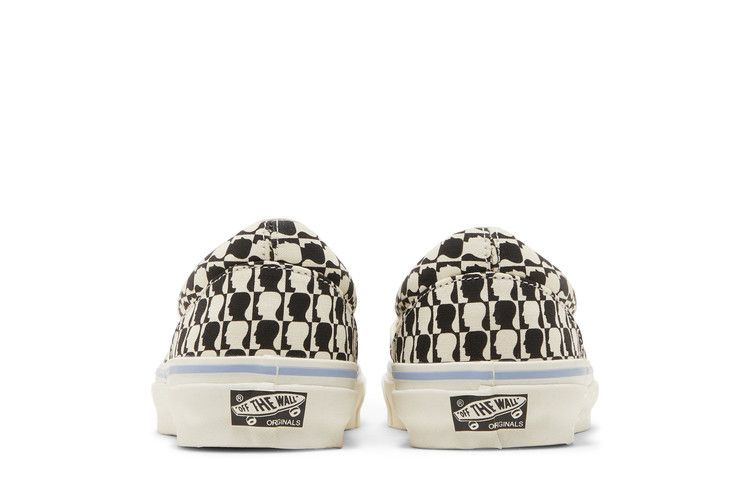Кроссовки Brain Dead x Vans OG Classic Slip-On LX 'Black White Checkerboard'