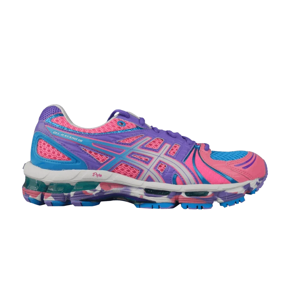 Krossovki-Asics-Wmns-Gel-Kayano-18-Neon-Pink-Turquoise