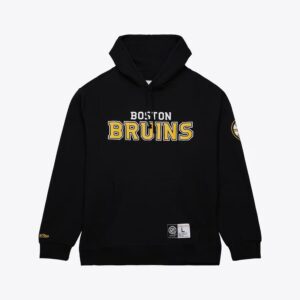 Mitchell-Ness-Black-Boston-Bruins-Game-Time-Fleece-Pullover-Hoodie-Pullover-Hoodie-300x300