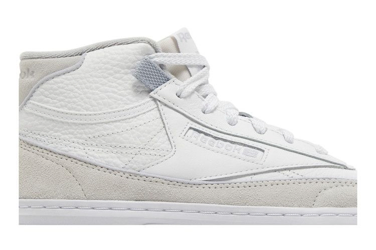 Кроссовки Reebok Wmns Club C Geo Mid 'White Cold Grey'