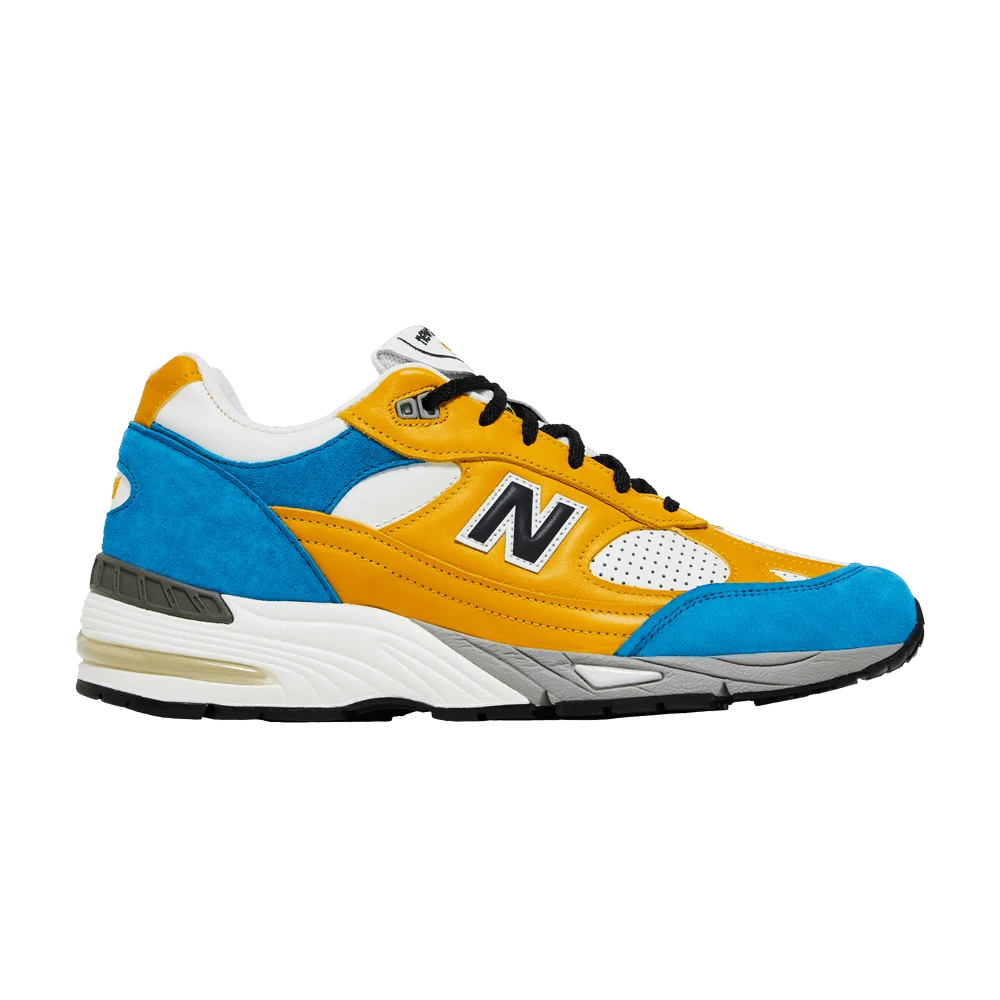 Krossovki-Sneakersnstuff-x-New-Balance-991-Made-in-England-Blue-Yellow