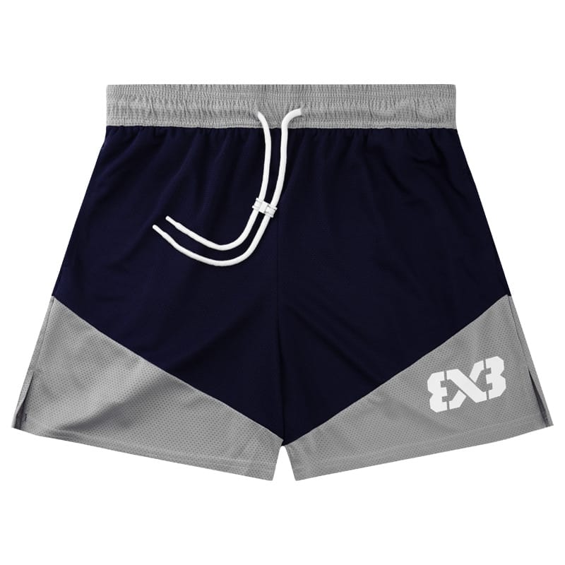 Спортивные шорты Ehot 3×3 Colorblock Blue-Grey Shorts