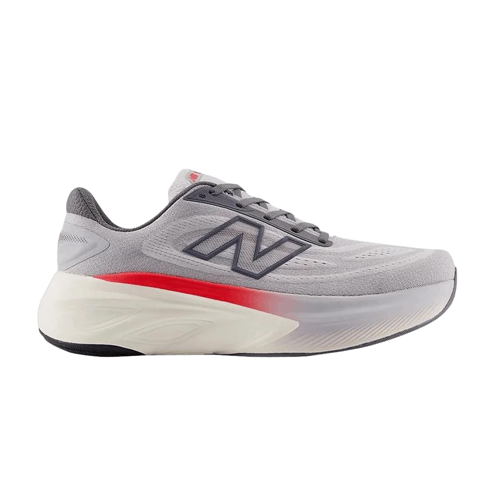 Кроссовки New Balance Fresh Foam X More V6 2E Wide 'Grey Matter True Red'
