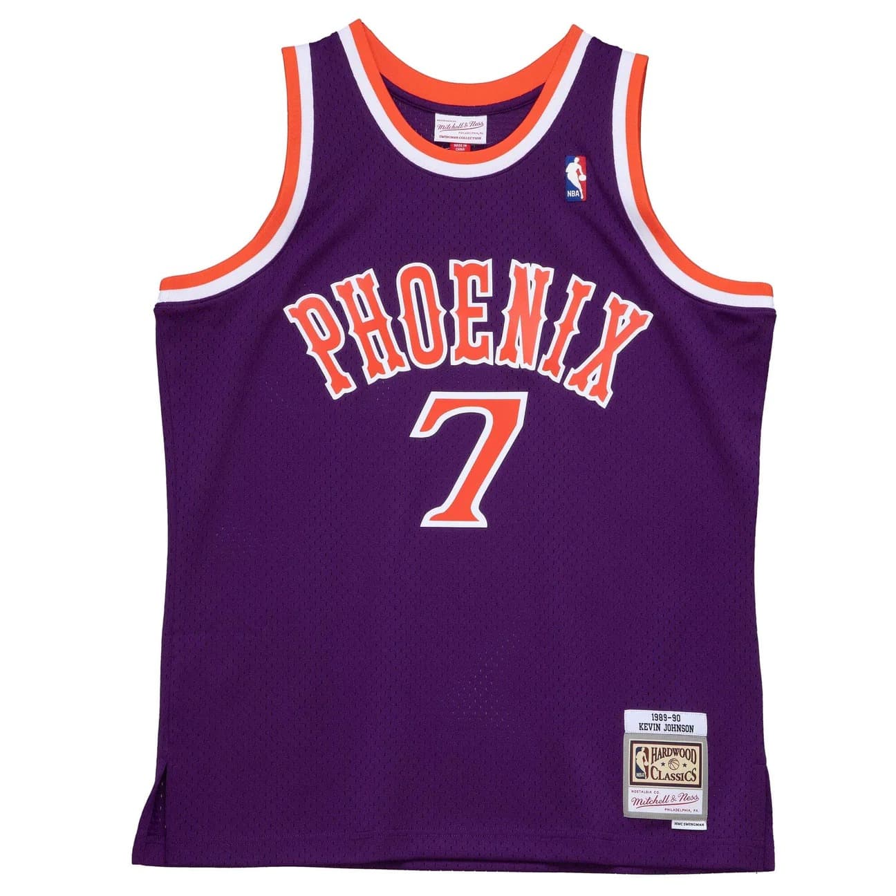 1989-90-Phoenix-Suns-Kevin-Johnson-7-Swingman-Hardwood-Classics-Purple-Jersey-6
