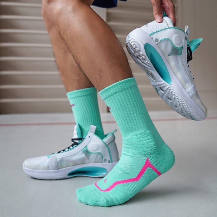 Спортивные носки Ehot Mamba Green Crew Socks