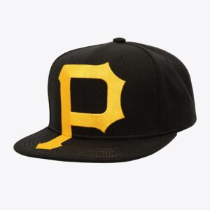 Mitchell-Ness-Black-Pittsburgh-Pirates-XL-Logo-Snapback-Hat-300x300