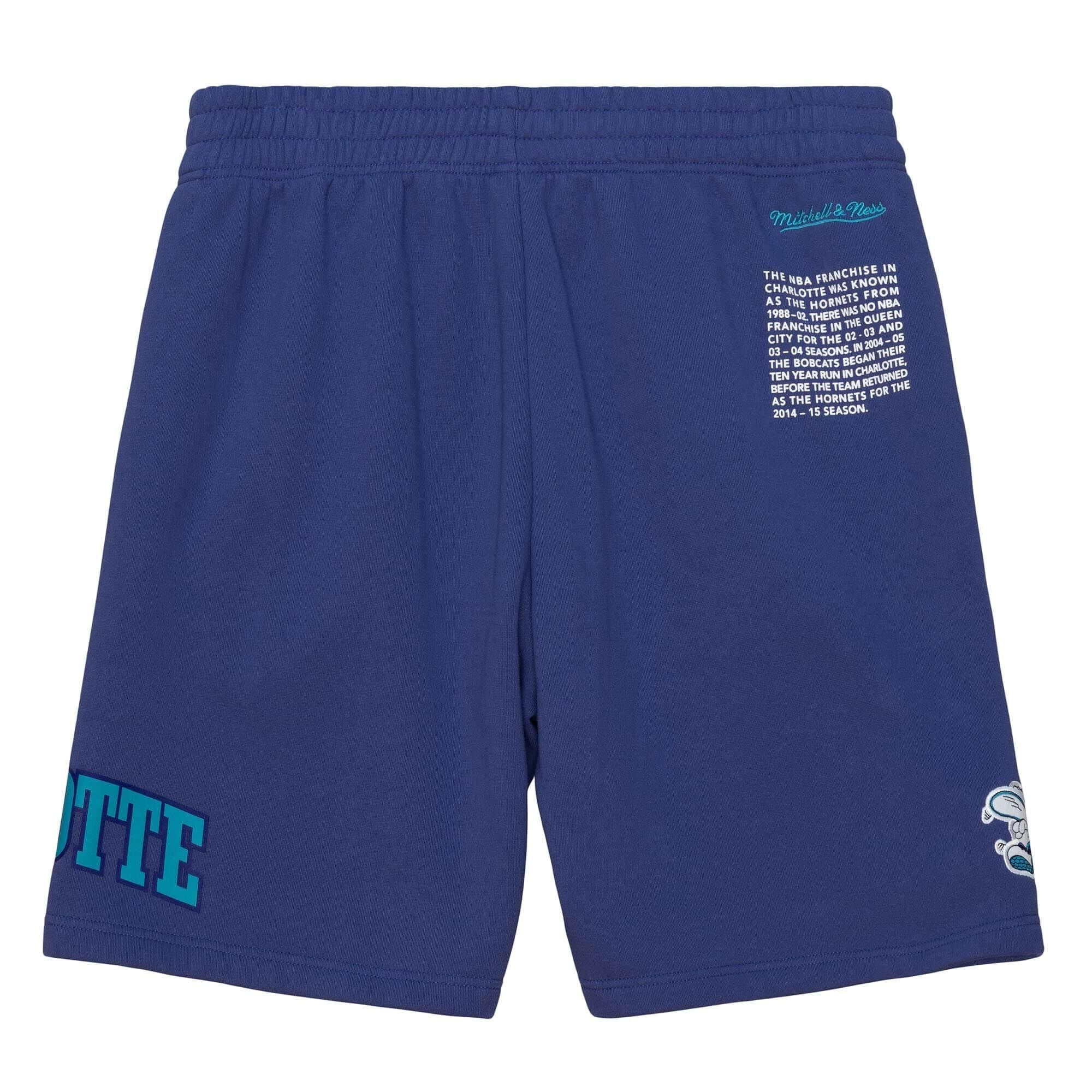 Спортивные шорты Mitchell & Ness Team Origins Fleece Short Charlotte Hornets Shorts
