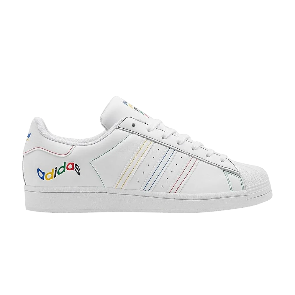 Кроссовки Adidas Superstar 'White Multi'