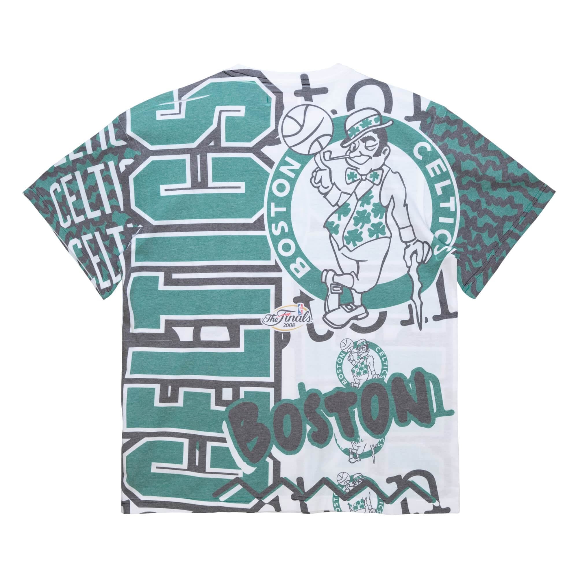 Футболка Mitchell & Ness Jumbotron 2.0 Sublimated SS Boston Celtics T-Shirt