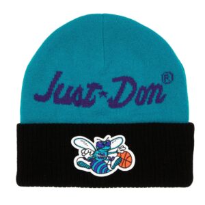 Mitchell-Ness-Just-Don-Cashmere-Knit-HWC-Charlotte-Hornets-Beanie-300x300