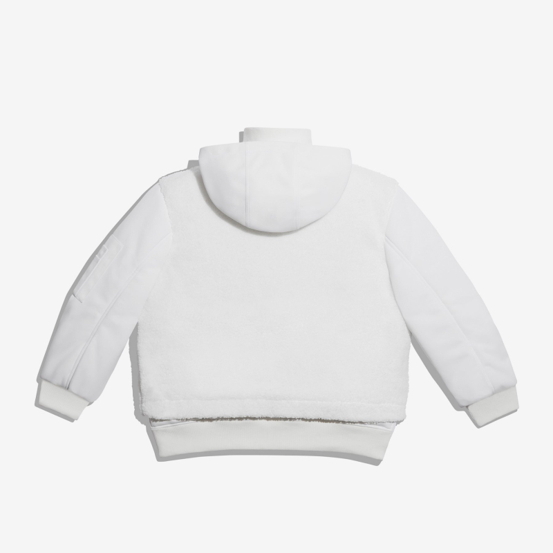 Куртка adidas Ivy Park 1/2 Zip Sherpa Layered Jacket (All Gender) Core White